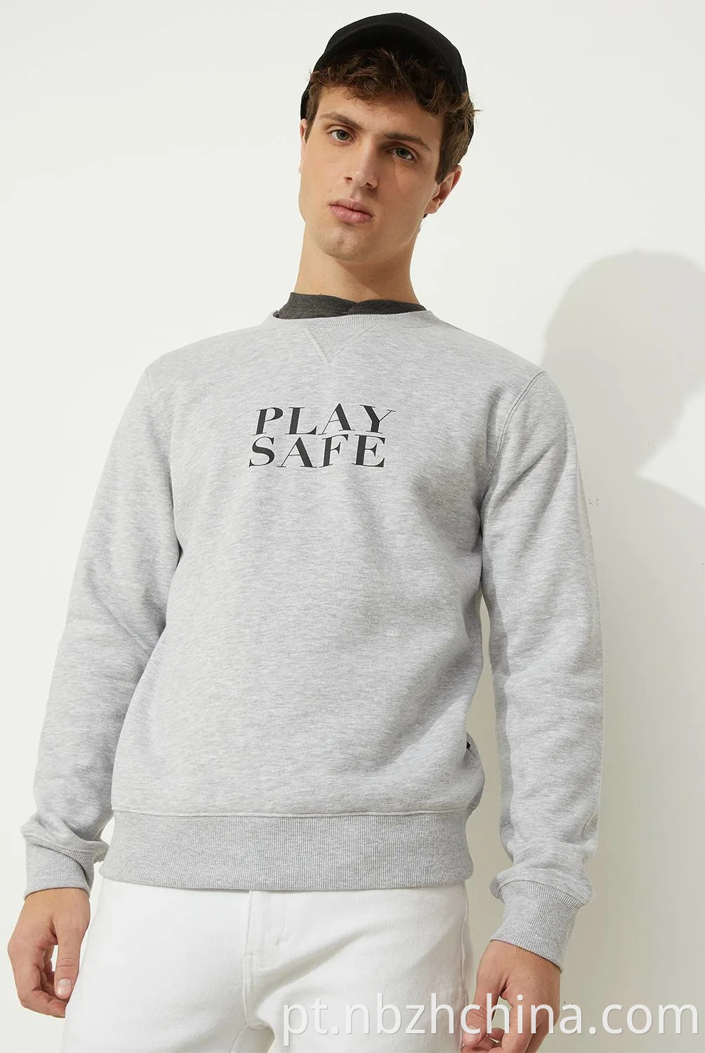 Mens Printed Pullover